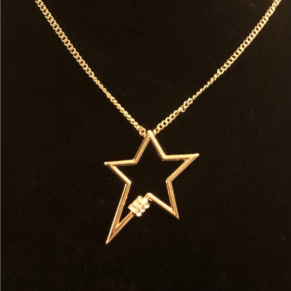 Gold Star Necklace